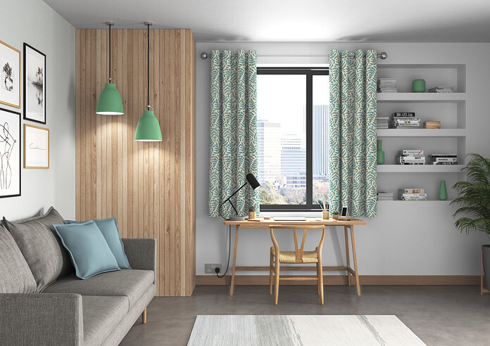 Fernshore, Prussian - Made to Measure Curtains - Image 5